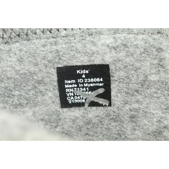 LL Bean Kid's Gray Warm Replacement Boot Liner Inserts Size 4 - Picture 9 of 9